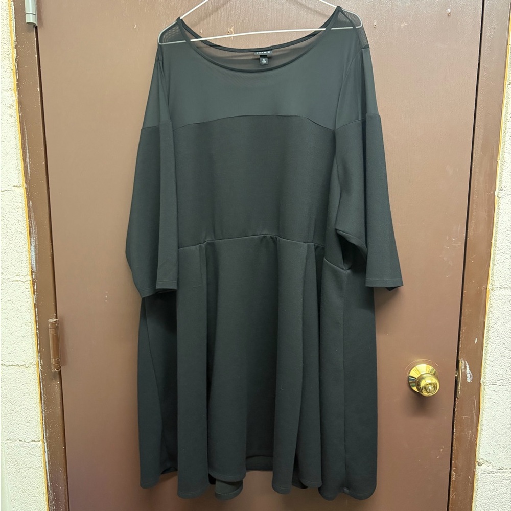 Torrid Black Long Sleeve Dress